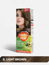 light brown hair color