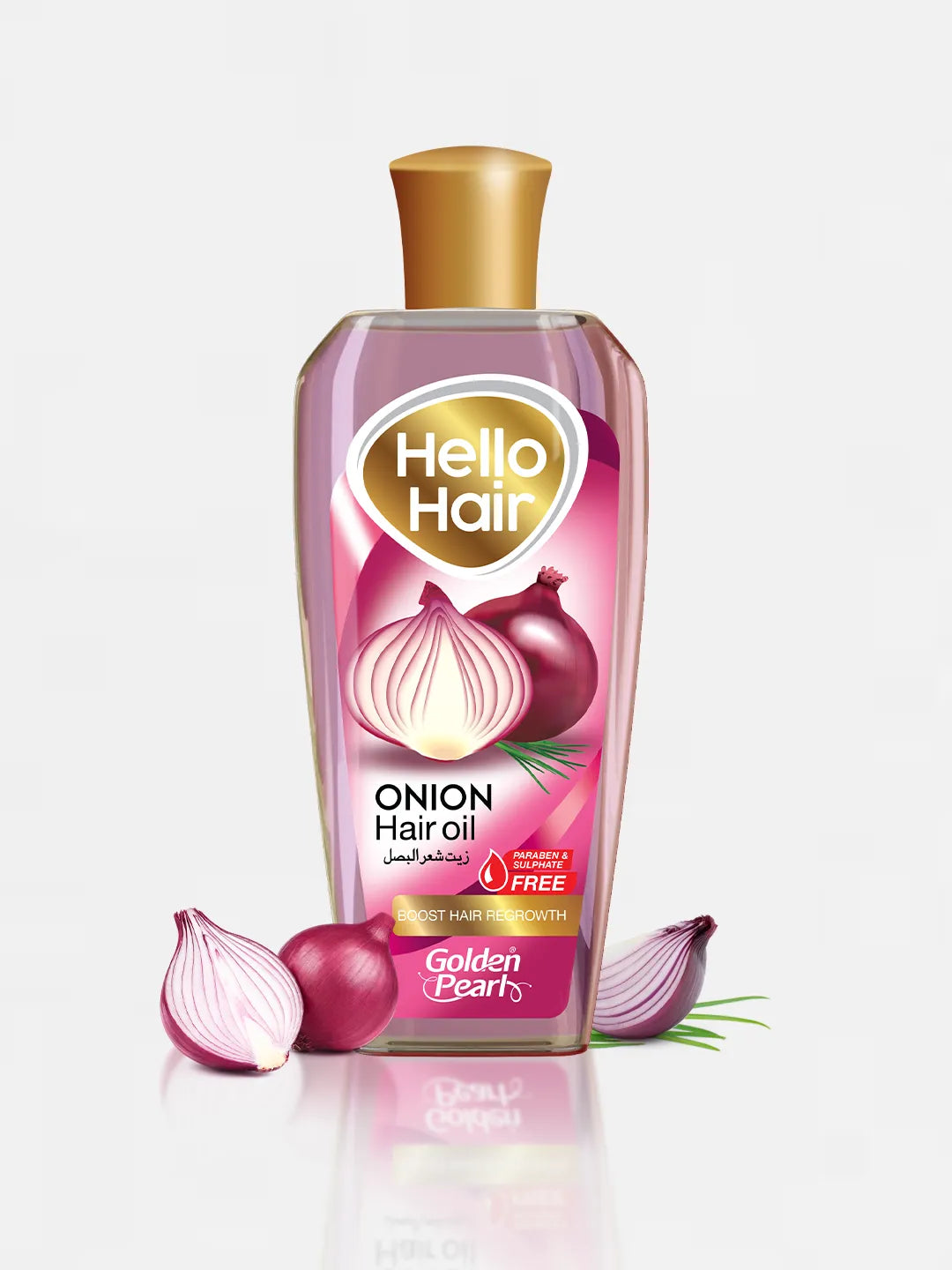 Golden Pearl Pakistan Hello Hair Onion Herbal Oil