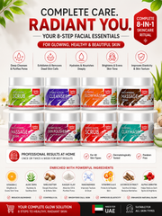8-in-1 Facial Bundle 250 ml Jars