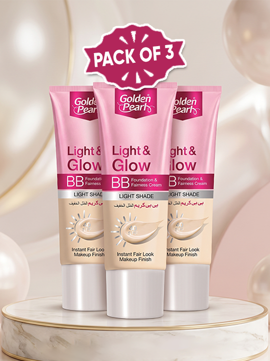 Pack of 3  Light & Glow BB Cream Deal
