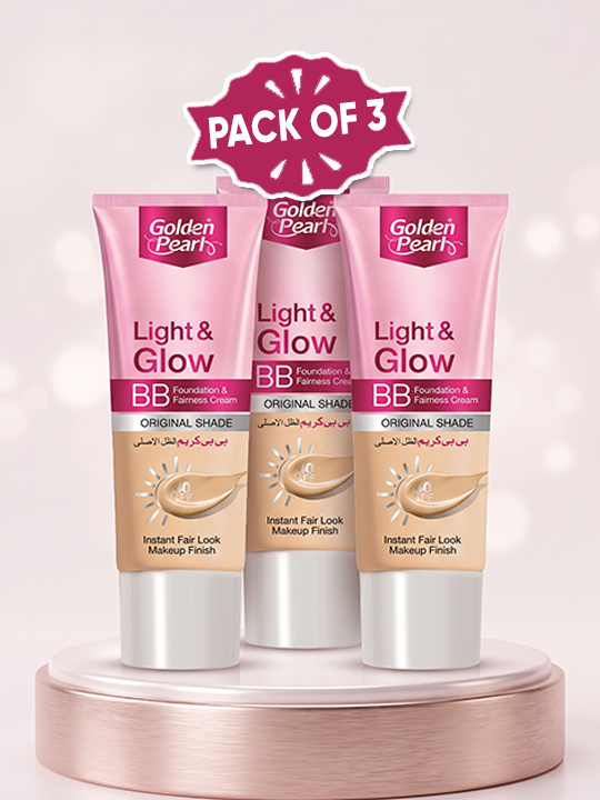 Pack of 3  Light & Glow BB Cream Deal