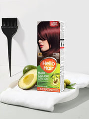 Hello Hair - Hair Color Burgundy 4.6