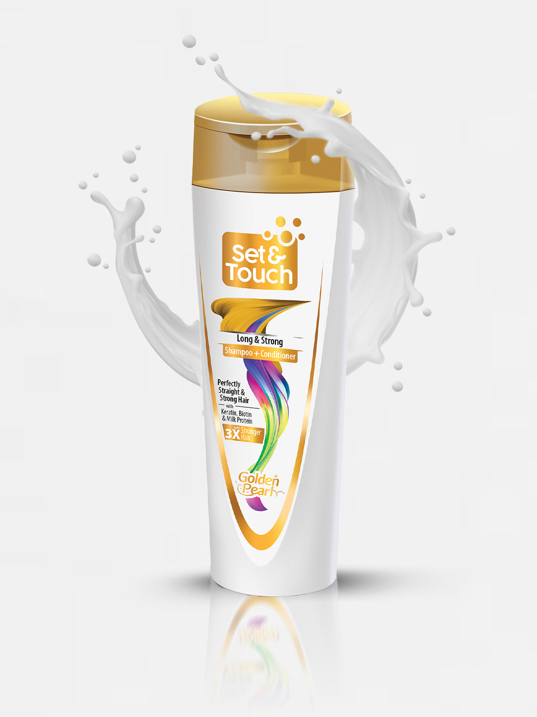 Set and Touch Shampoo - Long and Strong Shampoo - 180ml