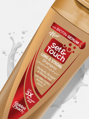 Set and Touch Shampoo - Long and Strong Shampoo - 180ml