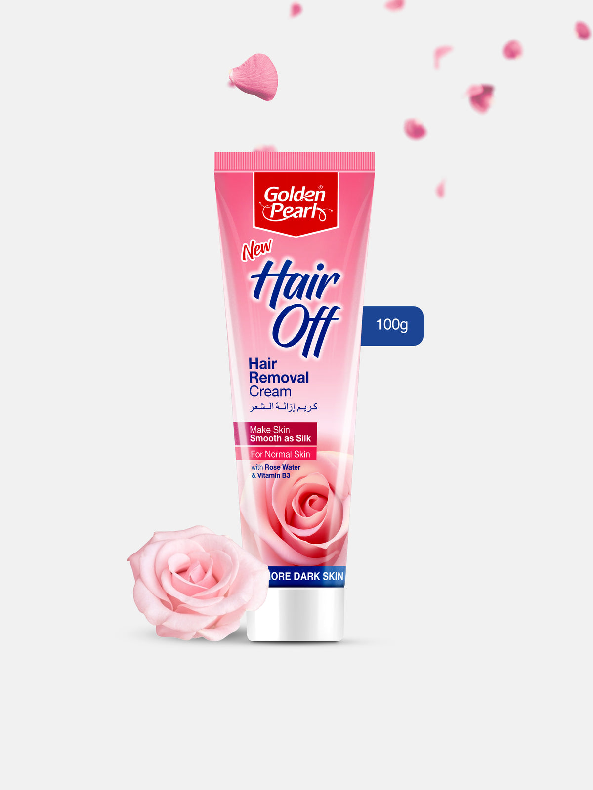 Hair Off - Hair Removal Cream - Rose - Tube