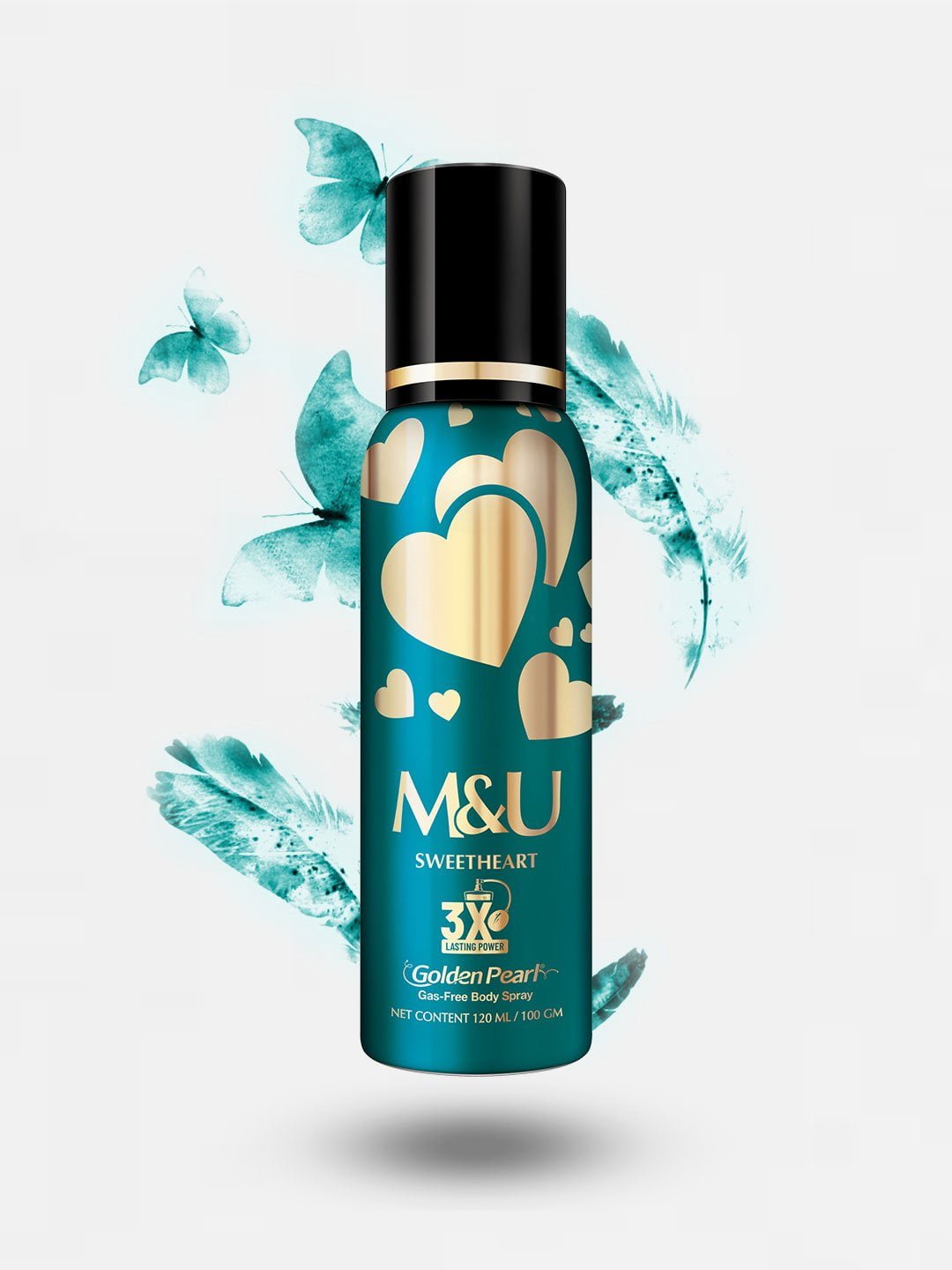 Pack of 2 - Sweetheart Gas Free Body Spray