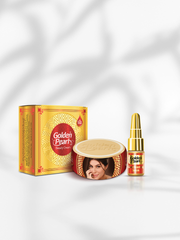 beauty cream, jar, and bottle on a white background